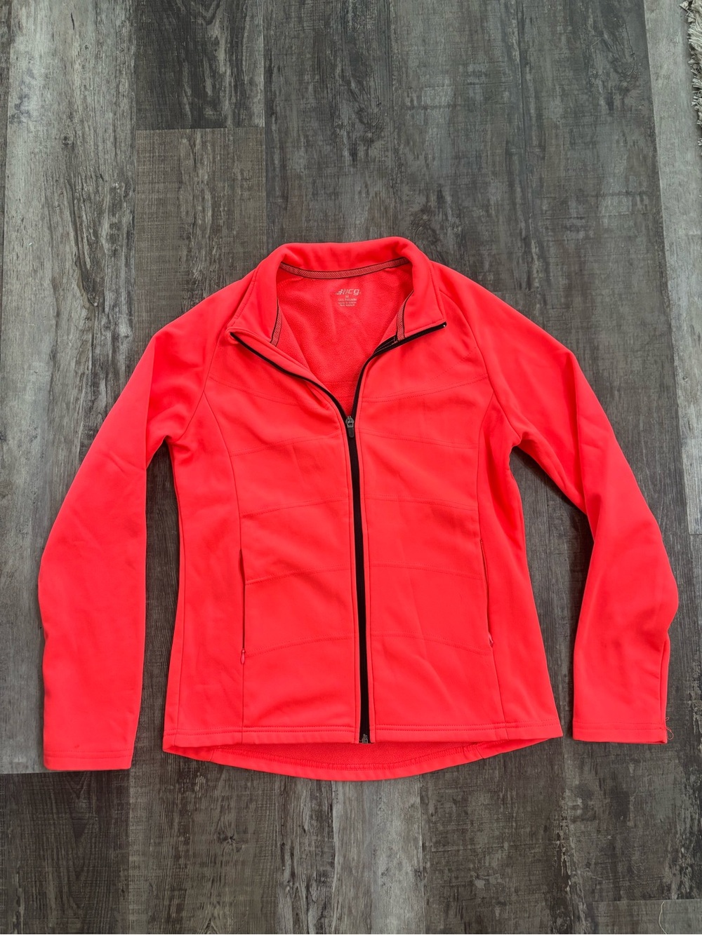 Nike Women’s Coral-Red Full Zip Utility Jacket